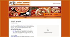 Desktop Screenshot of littlecaesarsdenison.com